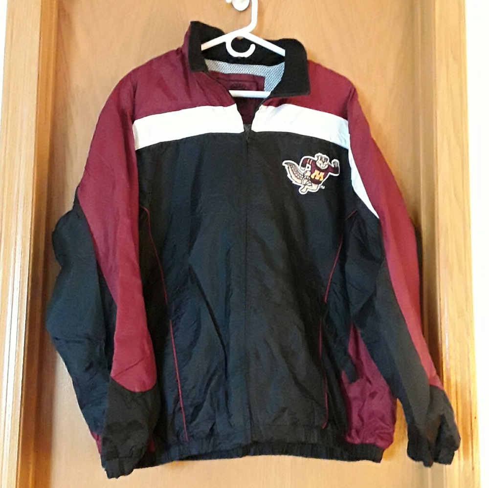 Minnesota Gophers Full Zip Jacket-G-III-Size XL